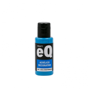 EQ ACRILICO DECORATIVO X 50cc (408) AZUL CYAN PRIMARIO