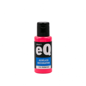 EQ ACRILICO DECORATIVO X 50cc (718) FUCSIA FLUO