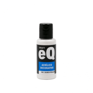 EQ ACRILICO DECORATIVO X 50cc (050) BLANCO PERLADO
